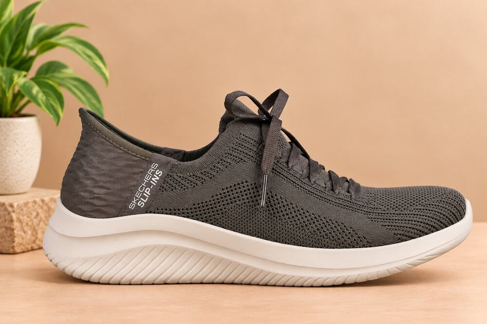 USED Skechers Ultra Flex 3.0 Brilliant Path Women's Slip-Ins Olive Size 9